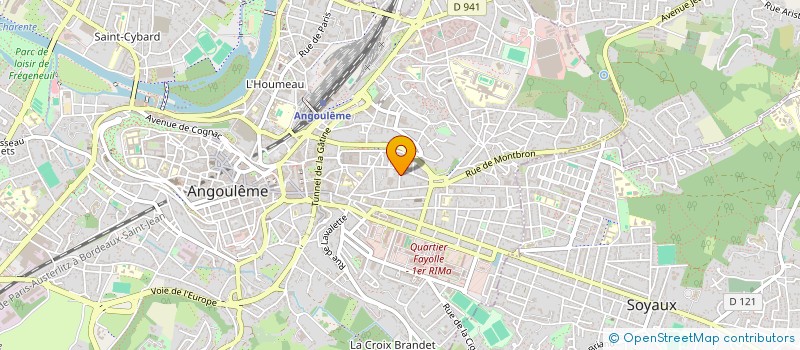 localisation de l'entreprise SCI CORLIEU à ANGOULEME