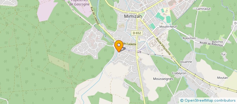 localisation de l'entreprise SCI CORMA  MIMIZAN