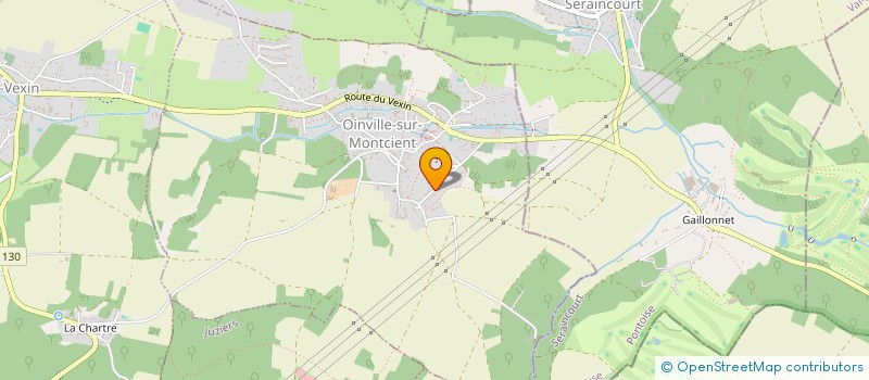 localisation de l'entreprise SCI CORMAG  OINVILLE-SUR-MONTCIENT