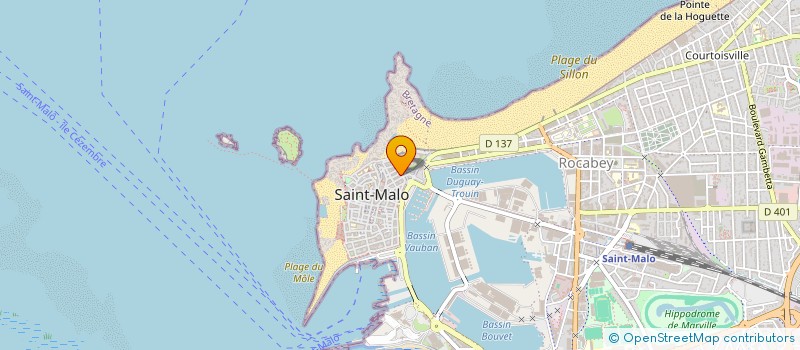 localisation de l'entreprise SCI CORMALO à SAINT-MALO