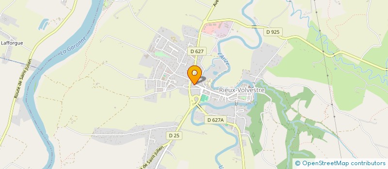 localisation de l'entreprise SCI CORMAX  RIEUX-VOLVESTRE