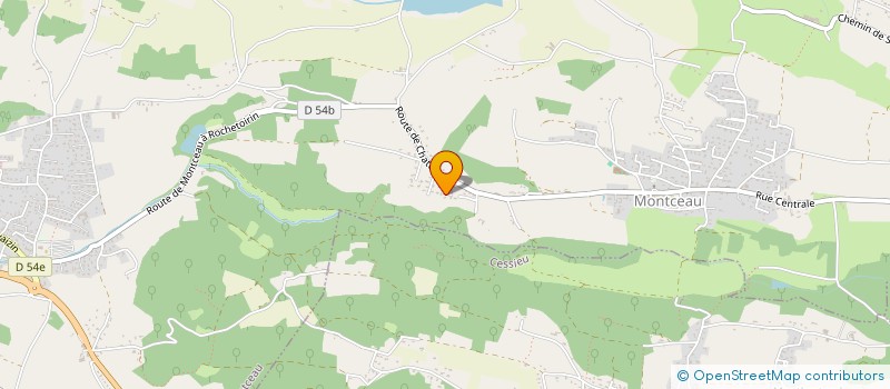 localisation de l'entreprise SCI CORMECA  RUY-MONTCEAU