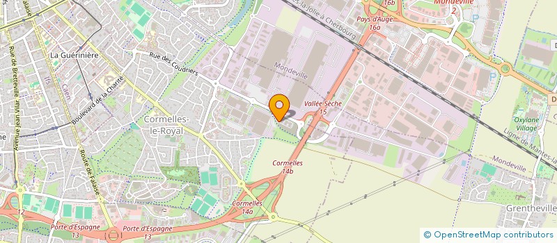 localisation de l'entreprise SCI CORMELLES ESPERANCE  CORMELLES-LE-ROYAL