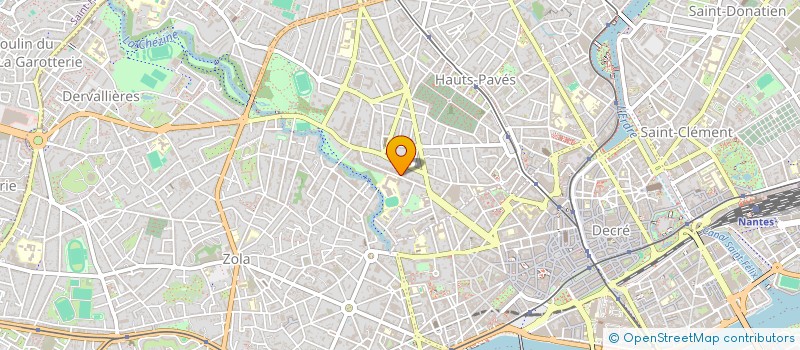 localisation de l'entreprise SCI CORMIER SANTE à NANTES