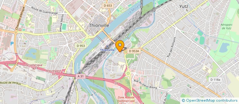 localisation de l'entreprise SCI CORMONTAIGNE à THIONVILLE