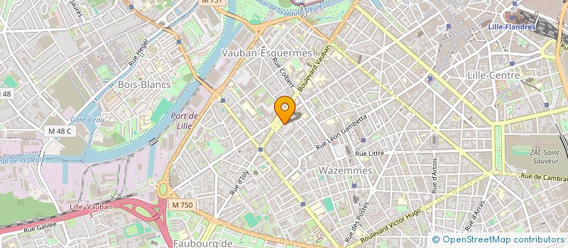 localisation de l'entreprise SCI CORMONTAIGNE LECLERC à LILLE