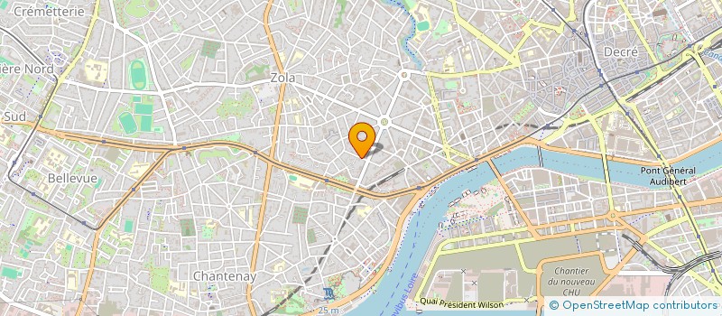 localisation de l'entreprise SCI CORMORANS 64 à NANTES