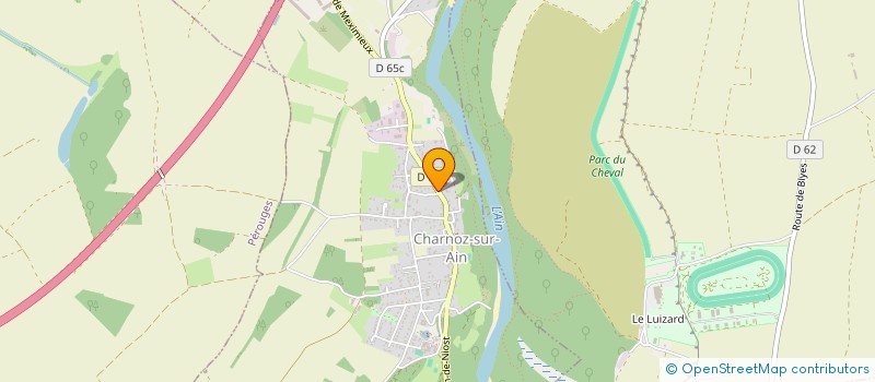 localisation de l'entreprise SCI CORMORECHE  CHARNOZ-SUR-AIN