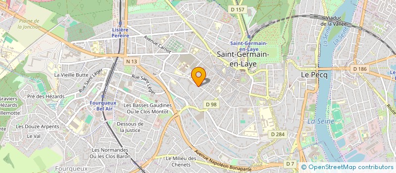 localisation de l'entreprise SCI CORNALINE  SAINT-GERMAIN-EN-LAYE