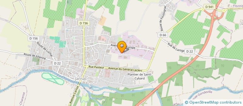 localisation de l'entreprise SCI CORNE NEUVE BAYONNE à JARNAC