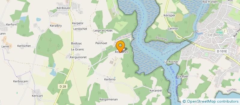 localisation de l'entreprise SCI CORNEGUY  CRACH