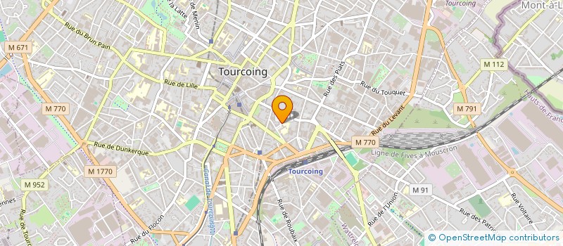 localisation de l'entreprise SCI CORNEILLE  TOURCOING