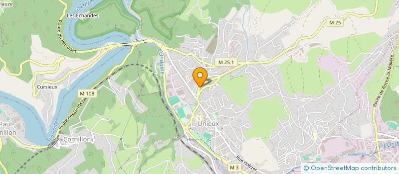 localisation de l'entreprise SCI CORNEILLE  UNIEUX