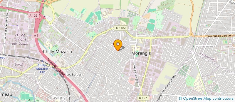 localisation de l'entreprise SCI CORNEILLE 91 à MORANGIS