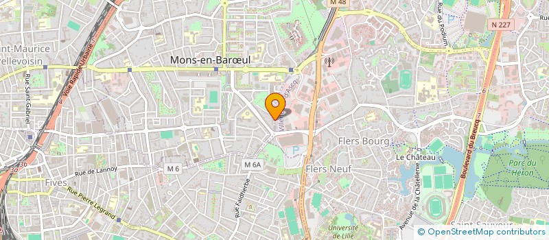 localisation de l'entreprise SCI CORNEILLE GUINGUETTE à VILLENEUVE-D'ASCQ