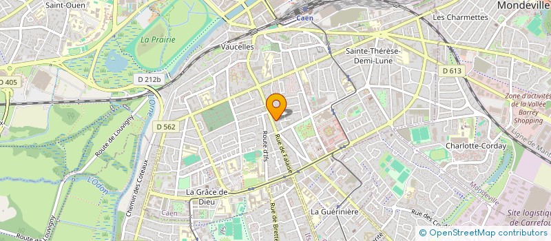 localisation de l'entreprise SCI CORNEL à CAEN