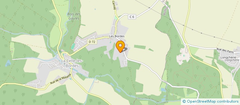 localisation de l'entreprise SCI CORNELAN  LA CELLE-LES-BORDES