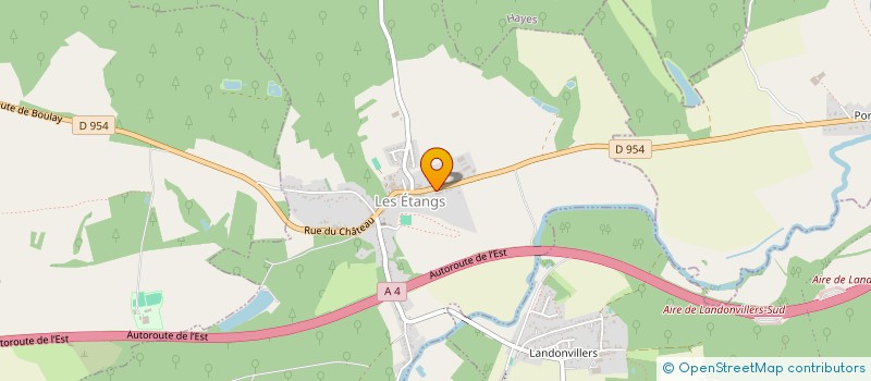 localisation de l'entreprise SCI CORNELIA  LES ETANGS