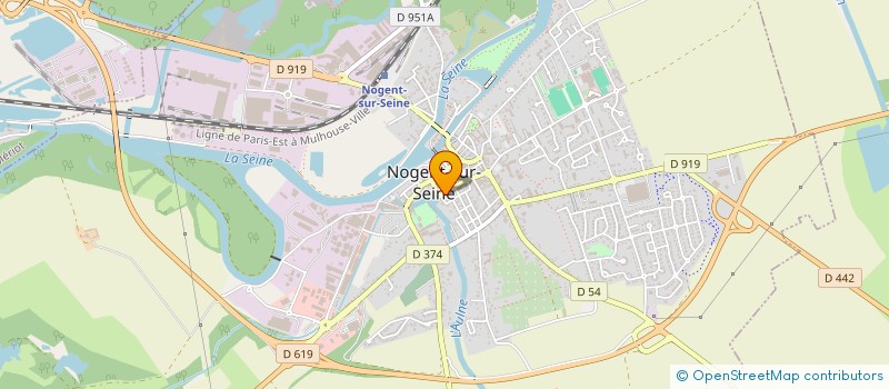 localisation de l'entreprise SCI CORNELIUS  NOGENT-SUR-SEINE