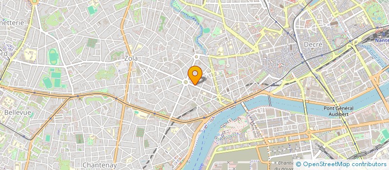 localisation de l'entreprise SCI CORNET VINCENT SEGUREL PARIS  NANTES
