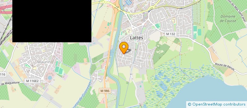 localisation de l'entreprise SCI CORNETUS à LATTES