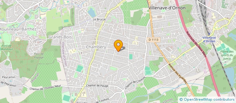 localisation de l'entreprise SCI CORNICHE à VILLENAVE-D'ORNON
