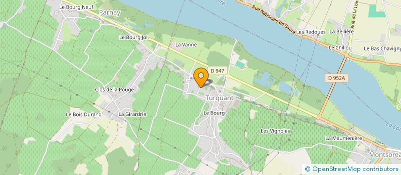 localisation de l'entreprise SCI CORNOUAILLE 4C  TURQUANT