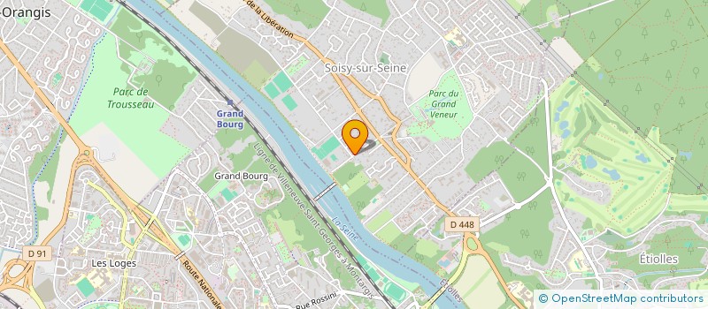 localisation de l'entreprise SCI CORNUAULT NEVEU à SOISY-SUR-SEINE