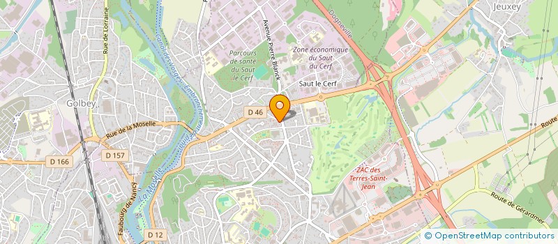 localisation de l'entreprise SCI COROFA à EPINAL