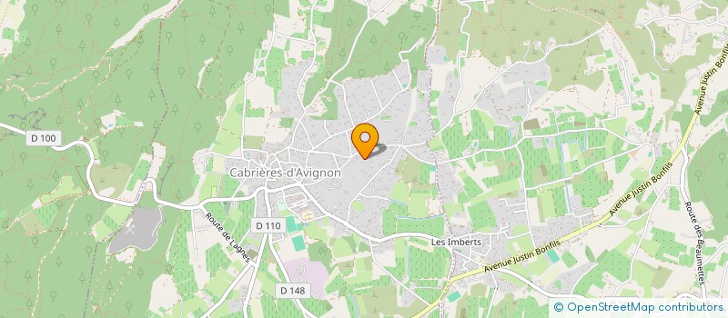 localisation de l'entreprise SCI COROGEMA  CABRIERES-D'AVIGNON