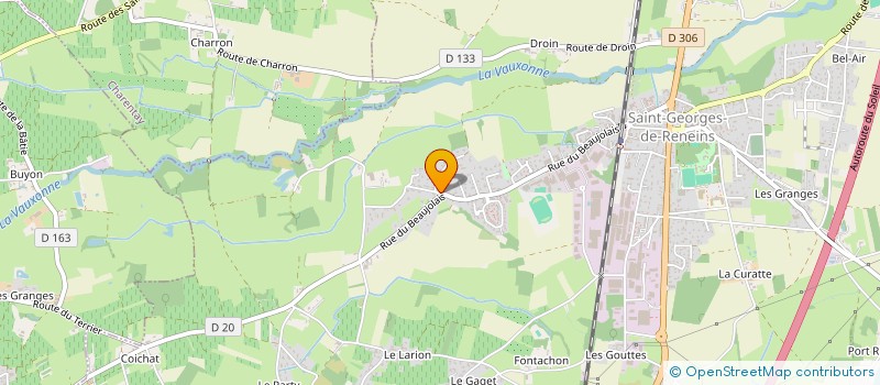 localisation de l'entreprise SCI COROL  SAINT-GEORGES-DE-RENEINS