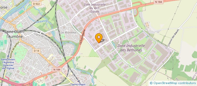 localisation de l'entreprise SCI COROL à SAINT-OUEN-L'AUMONE