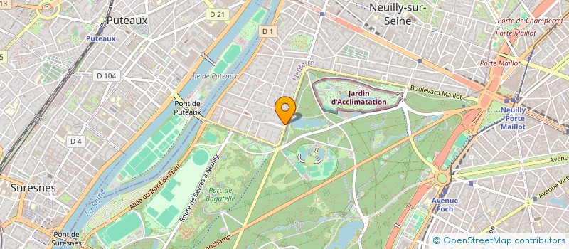 localisation de l'entreprise SCI CORONATION à NEUILLY-SUR-SEINE