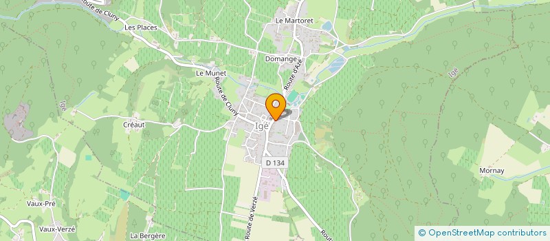 localisation de l'entreprise SCI CORONEIGE  IGE