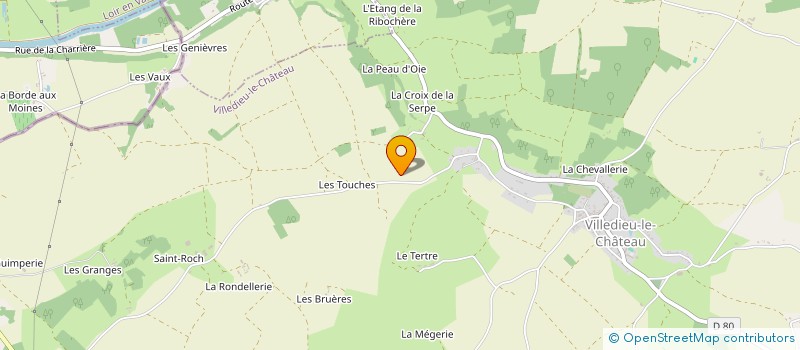 localisation de l'entreprise SCI COROSSOL  VILLEDIEU-LE-CHATEAU