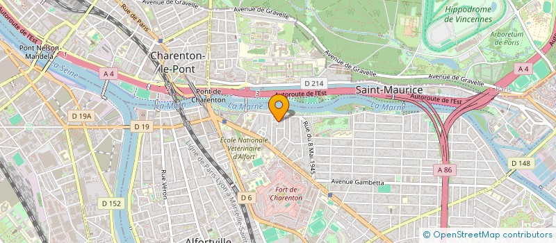 localisation de l'entreprise SCI CORPE à MAISONS-ALFORT