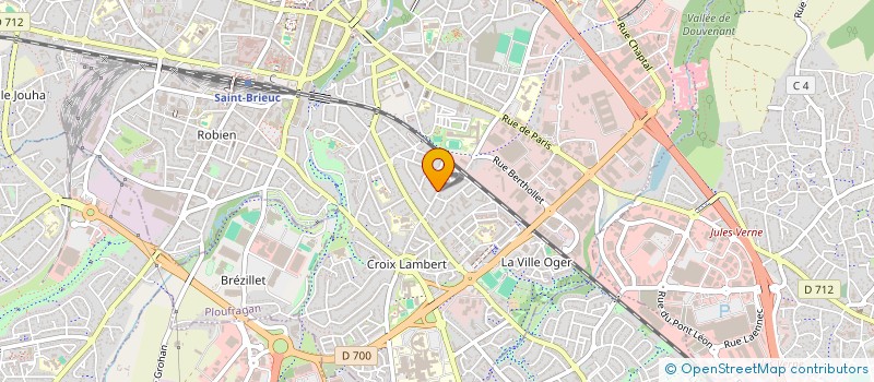 localisation de l'entreprise SCI CORPEDIA à SAINT-BRIEUC