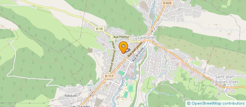 localisation de l'entreprise SCI CORPI CLAUZEL à LAVELANET