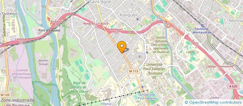 localisation de l'entreprise SCI CORRAINI à TOULOUSE