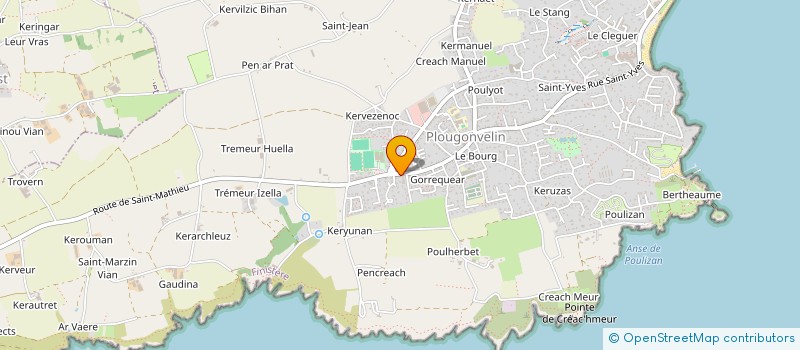 localisation de l'entreprise SCI CORRE  PLOUGONVELIN