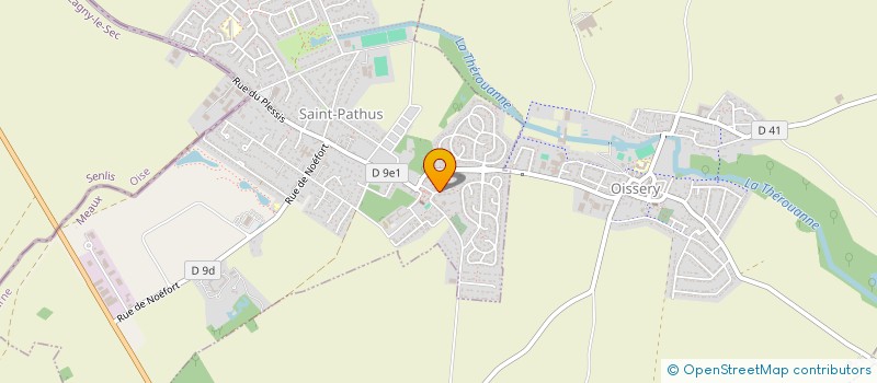 localisation de l'entreprise SCI CORRE  SAINT-PATHUS