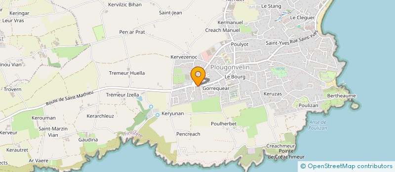 localisation de l'entreprise SCI CORRE DE FERME  PLOUGONVELIN