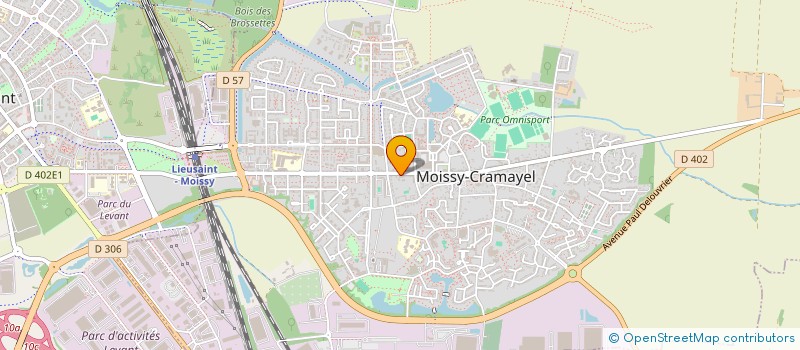 localisation de l'entreprise SCI CORREIA à MOISSY-CRAMAYEL