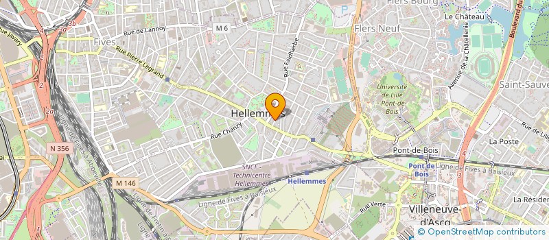 localisation de l'entreprise SCI CORREIA à LILLE