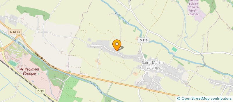 localisation de l'entreprise SCI CORREZE à LASBORDES