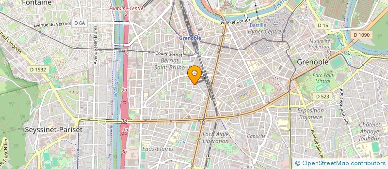 localisation de l'entreprise SCI CORREZE à GRENOBLE