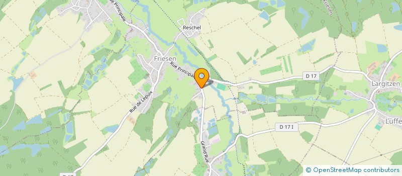 localisation de l'entreprise SCI CORRIERI  BISEL