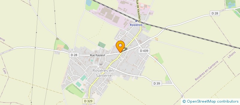 localisation de l'entreprise SCI CORROENNE  ROSIERES-EN-SANTERRE