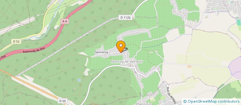 localisation de l'entreprise SCI CORRUM  NORROY-LE-VENEUR