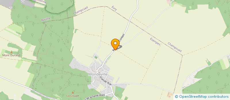 localisation de l'entreprise SCI CORS-MATA  MONDEVILLE